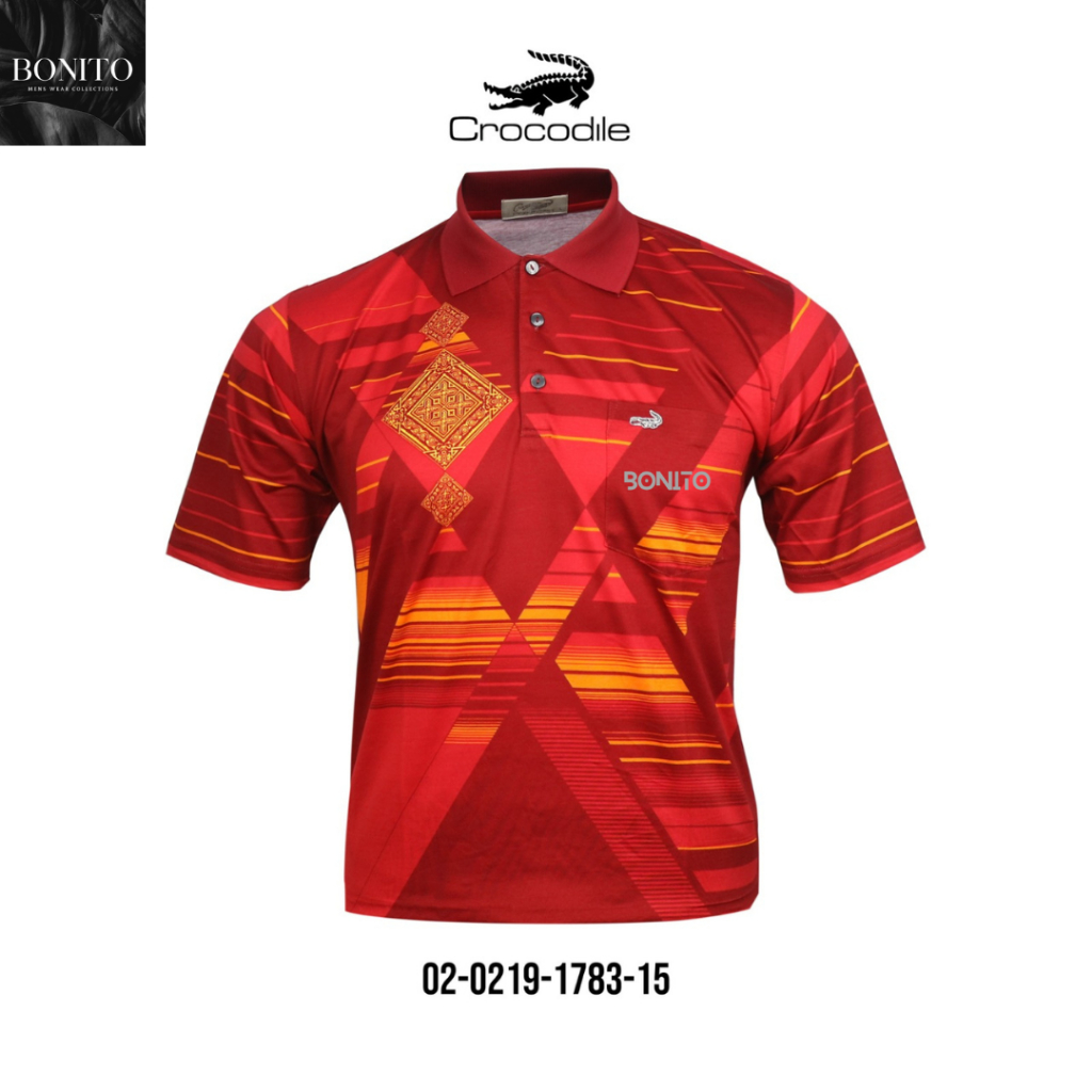 Kaos Kerah / Kaos Polo Pria Crocodile Diamond / Platinum Katun HALUS 1783 ORI Kaos Buaya Lengan Pend