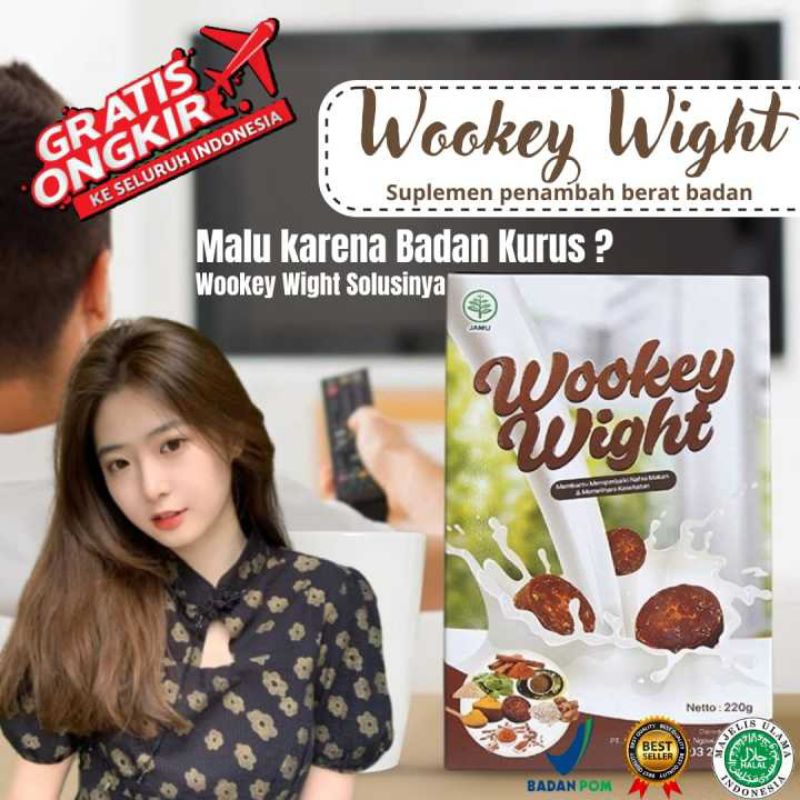 WOKEY WIGHT - SUSU PENAMBAH BERAT BADAN ORIGINAL ASLI 100% BPOM DIJAMIN MANJUR DAN AMPUHH