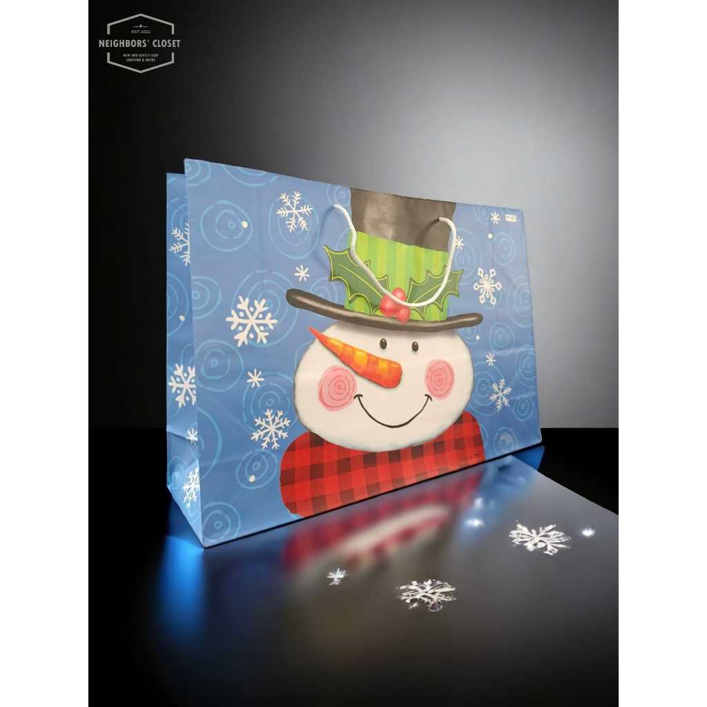 

Tas Kado Paper Bag tema Christmas size XL