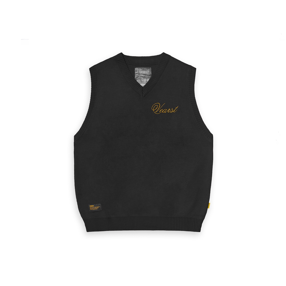 Vearst Vest Knit Monet Black