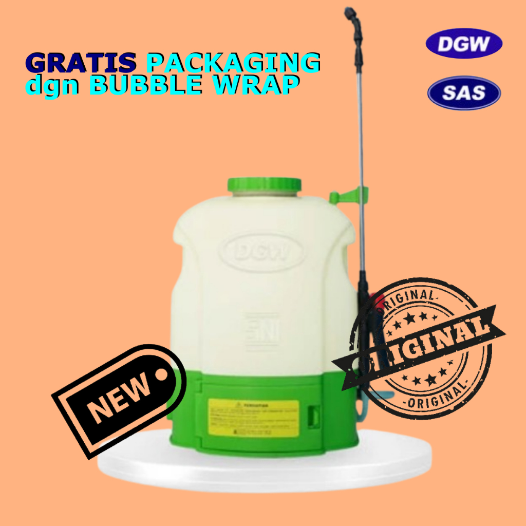 Sprayer gendong elektrik DGW 16 Liter,  Penyemprot