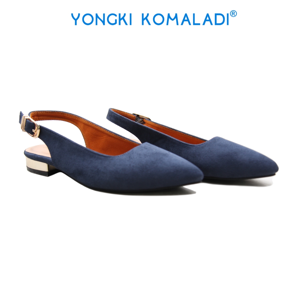 YONGKI KOMALADI ABIGAIL SEPATU MULES WANITA - ZELO550-19 NAVY