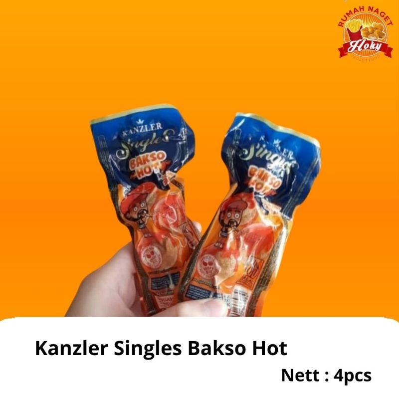 

Kanzler Singles Bakso Hot isi 4 butir