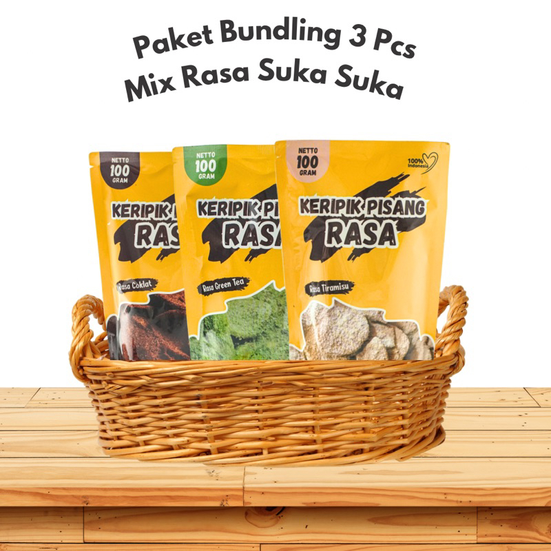 

Paket Bundling 3 pcs Keripik Pisang