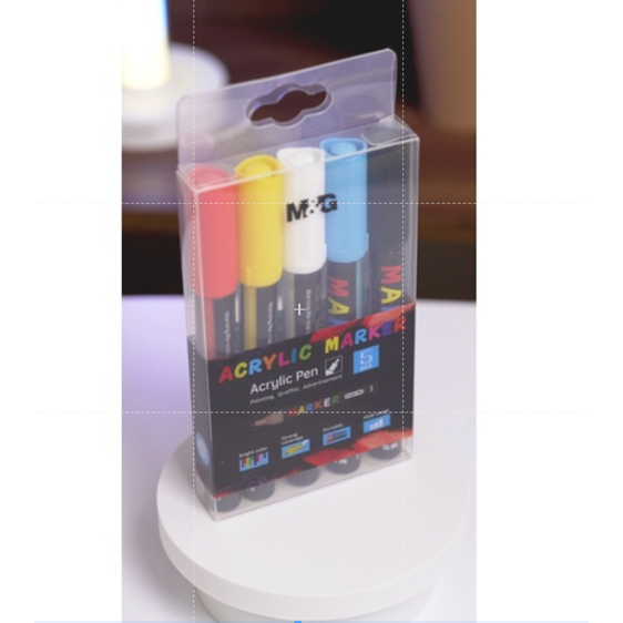 

Spidol Acrylic M&G set isi 5 APL976D8