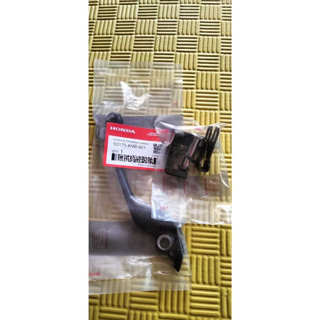 HANDLE REM KANAN( RIGHT) VARIO TECHNO CARBU / VARIO TECHNO 125 OLD / VARIO TECHNO CBS OLD. ORI HONDA