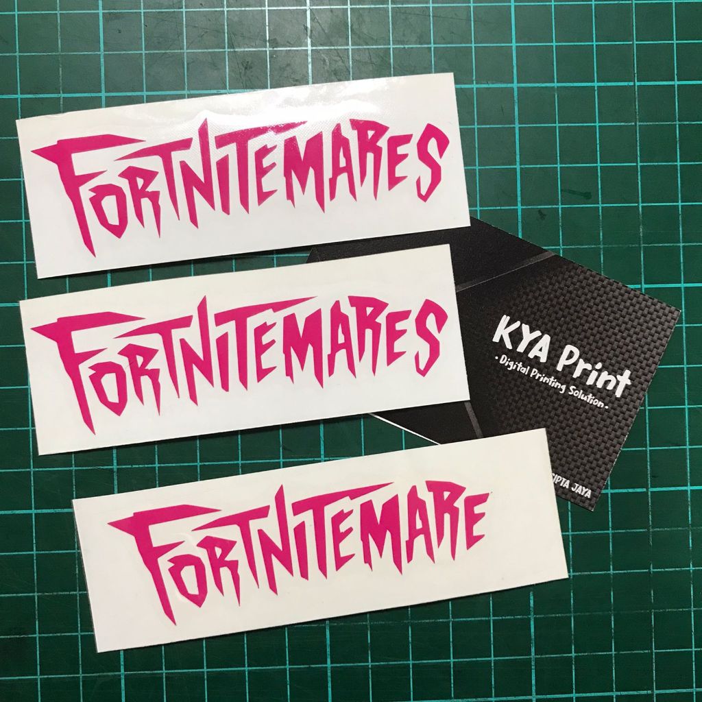 

Premium Cutting Sticker Fortnite Fortnitemares
