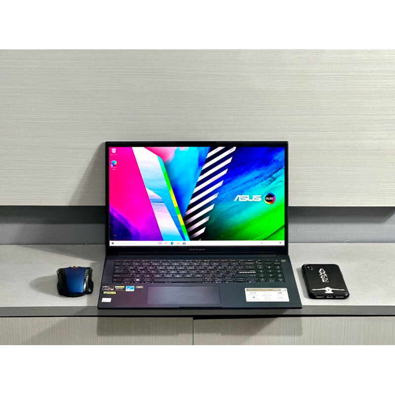 LAPTOP ASUS VIVOBOOK PRO15 OLED M3500QC RYZEN 5-5600H RTX 3050 120Hz