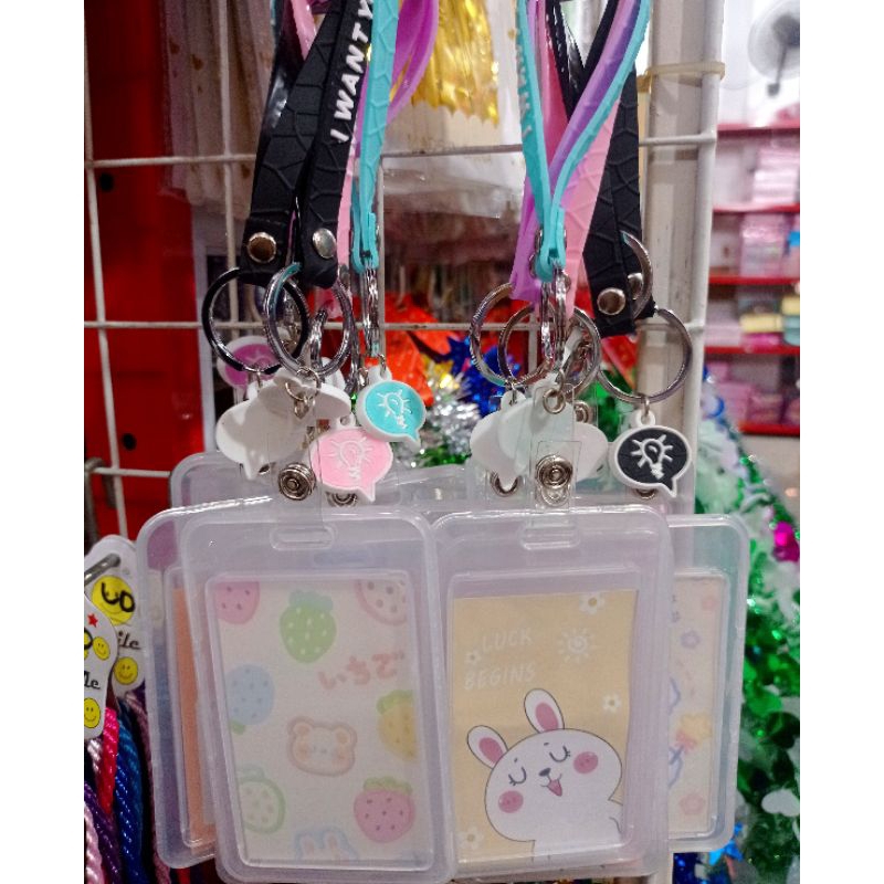 

Id Card Holder Aesthetic Gantungan Name Tag Estetik