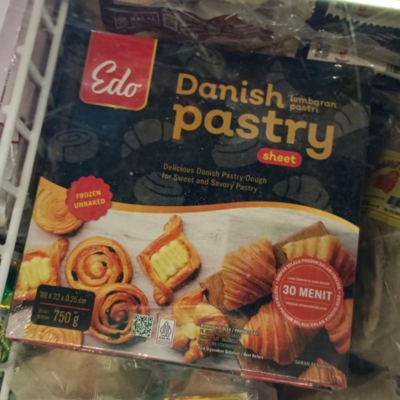 

EDO DANISH PASTRY 750 GRAM