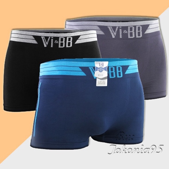 MODEL MTW1 Promo Boxer Pria VIBB Premium  Celana Dalam Pendek Pria Boxer ViBB