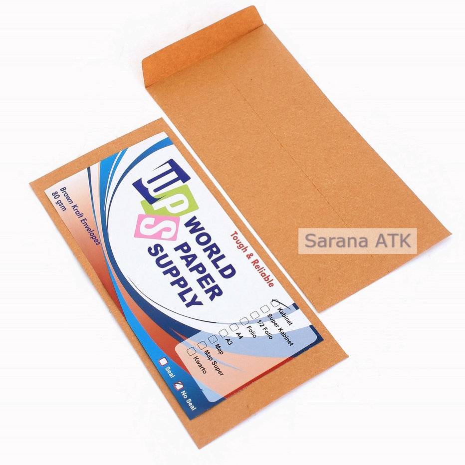 

Terupdate WPS Amplop Coklat Ukuran Cabinet No Seal Pack