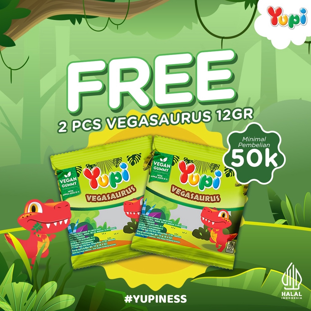 

STAR TIDAK DIJUAL GIFT YUPI VEGASAURUS 2 PCS