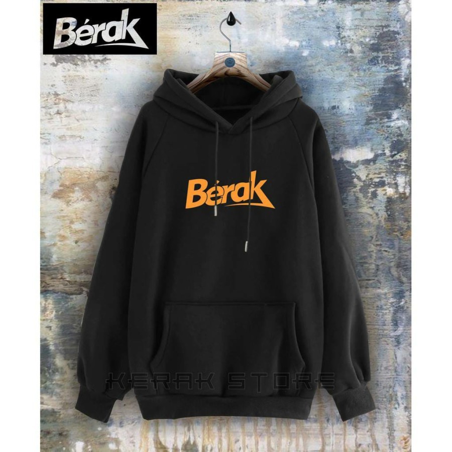 TERMURAH  COD Jaket Sweater Hoodie Pria Wanita Distro BERAK