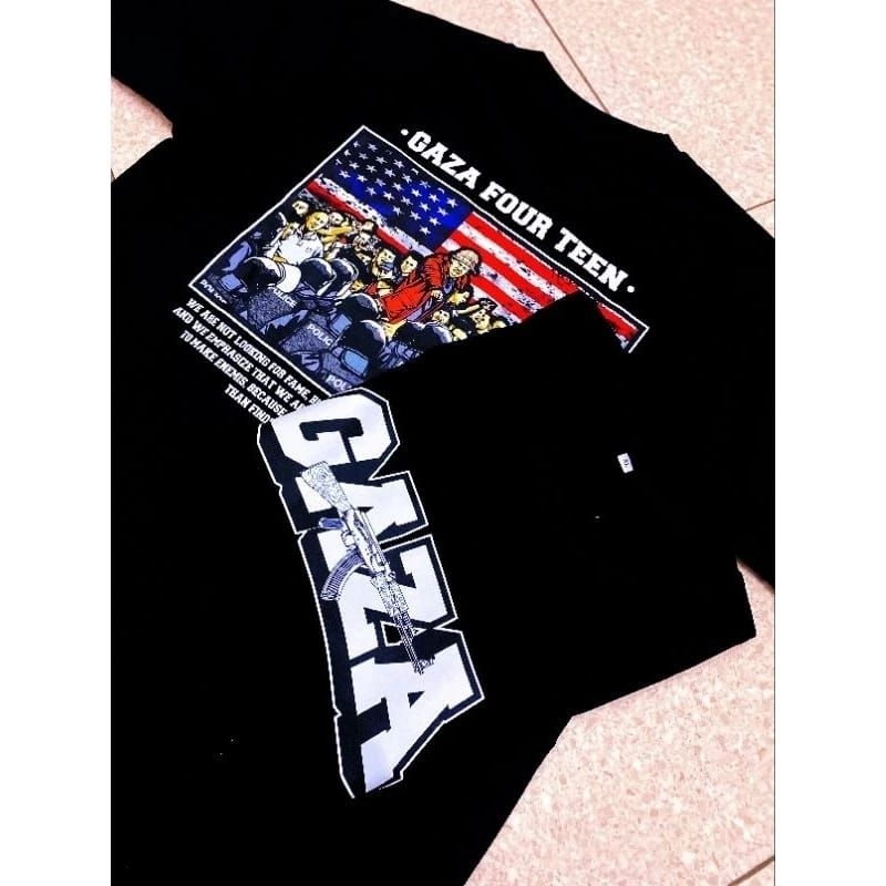 T-SHIRT GAZA FOUR TEEN
