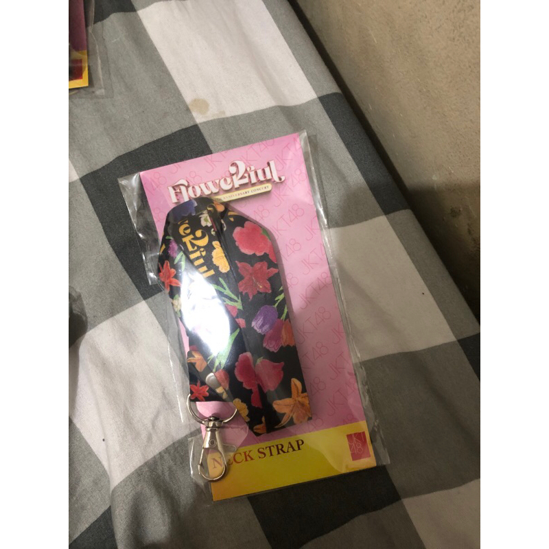 neck strap official jkt48 flowerfull