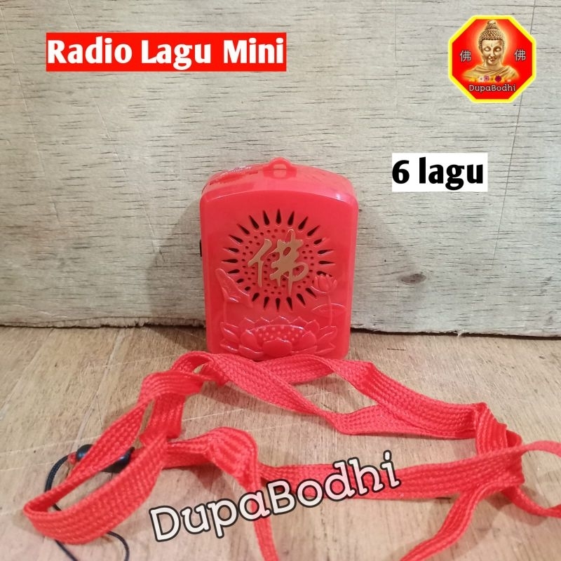 radio lagu sembahyang 6 lagu / tape lagu sembahyang