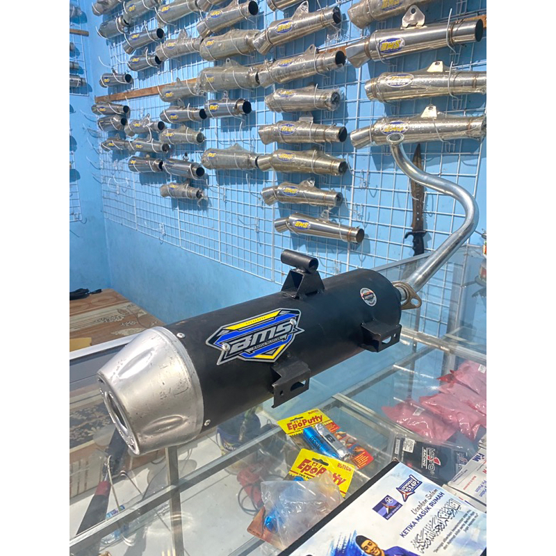 knalpot bms copy cms model standard racing