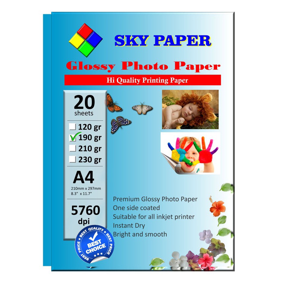 

Ready photopaper glossy 18 19 gsm A4 fotopaper photo foto paper glossy murah