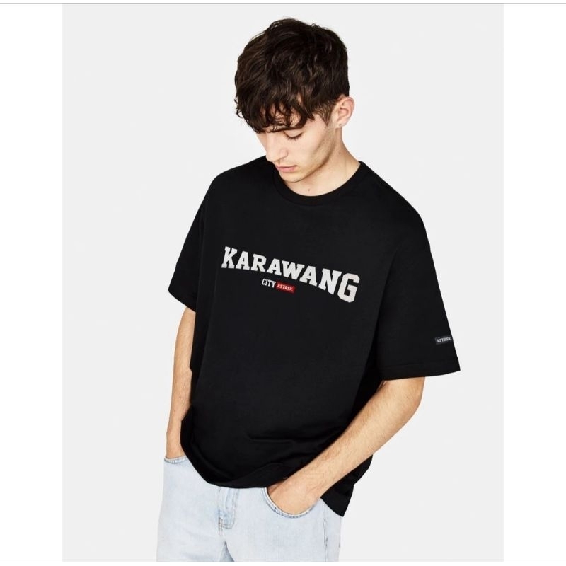 Kaos T-shirt Karawang City Original
