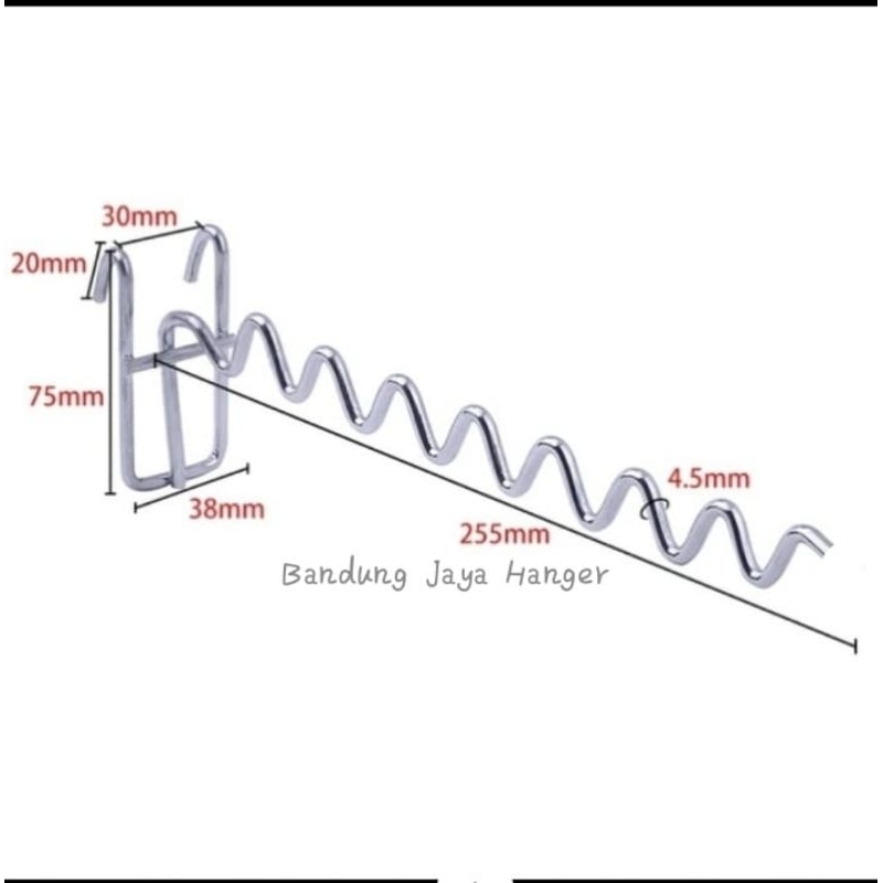 Cantolan Ram Aksesoris Tas /Cantolan Aksesoris Hp/Single ram Display Tas