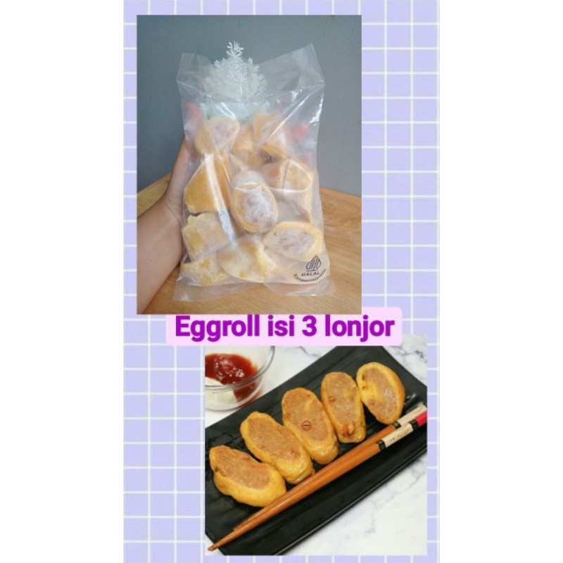 

Bento Eggroll Frozen/ Eggroll Potongan/ Bento Frozen