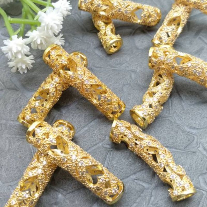 Charm Liontin Mainan Gelang Tali Xuping Gelang Tali Pandora