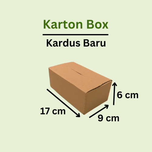 

Kardus Karton Box 17x9x6 CM Dus Packing Hampers Polos