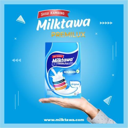 

MILKTAWA PREMILUX SUSU KAMBING ETAWA PLUS KOLAGEN MENUTRISI TULANG DAN SENDI / PARU-PARU / SUSU KAMBING ETAWA / BUBUK/ ORIGINAL / SACHET / MURNI