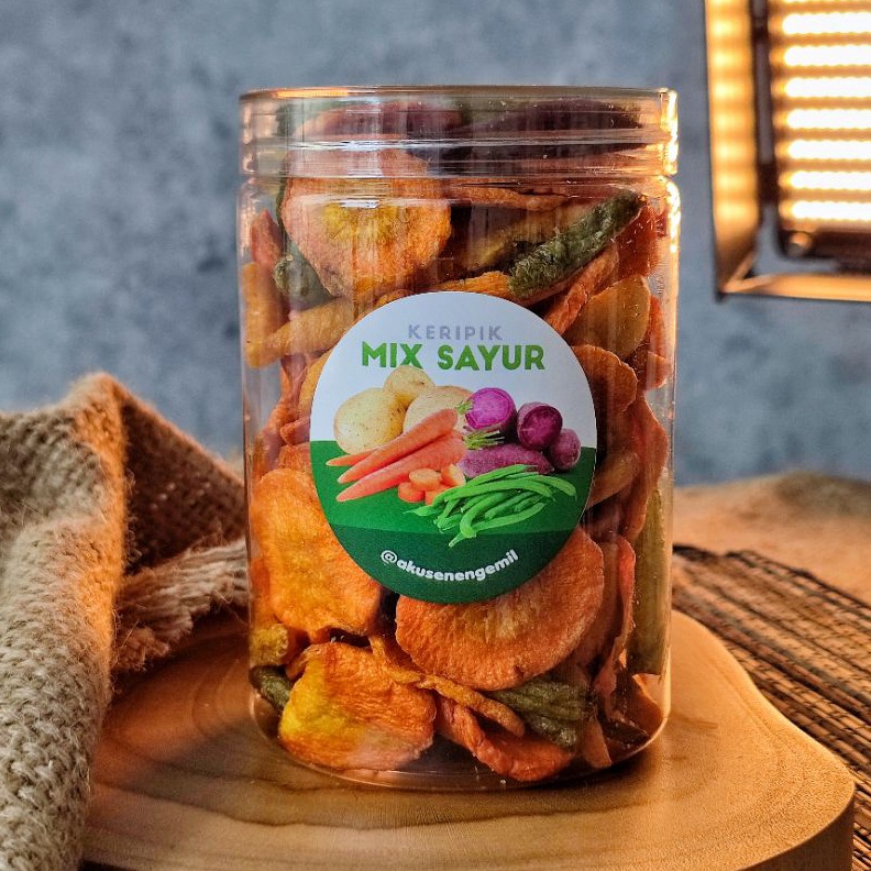 

Original TERMURAH KERIPIK SAYUR MIX OKRA ZUKINI ORIGINAL PREMIUM 75ml MAKANAN DIET SEHAT VEGETARIAN VEGAN HALAL buruan