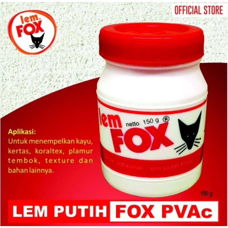 

ORIGINAL LEM FOX 150 GRAM /LEM FOX MURAH ORIGINAL 150 GRAM / LEM FOX PUTIH 150 GRAM