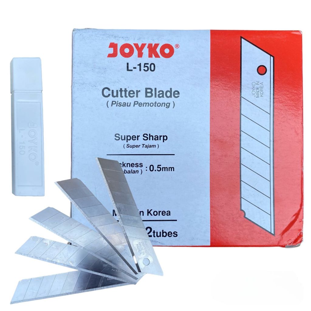 

(1 Tube 5 Pcs) Isi Cutter Joyko L-150 Refill Cuter Termurah