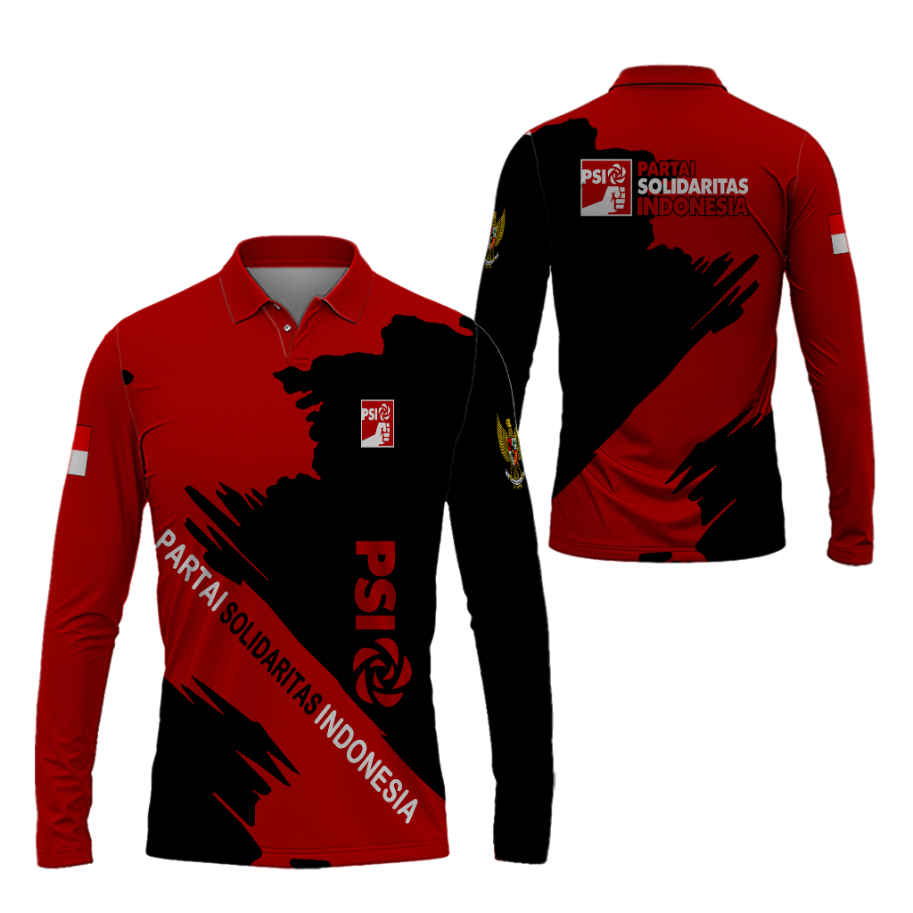 Kaos Pria Partai Psi Baju Kaos Polo Pria Partai Psi Kaos Jersey Olahraga Fullprint