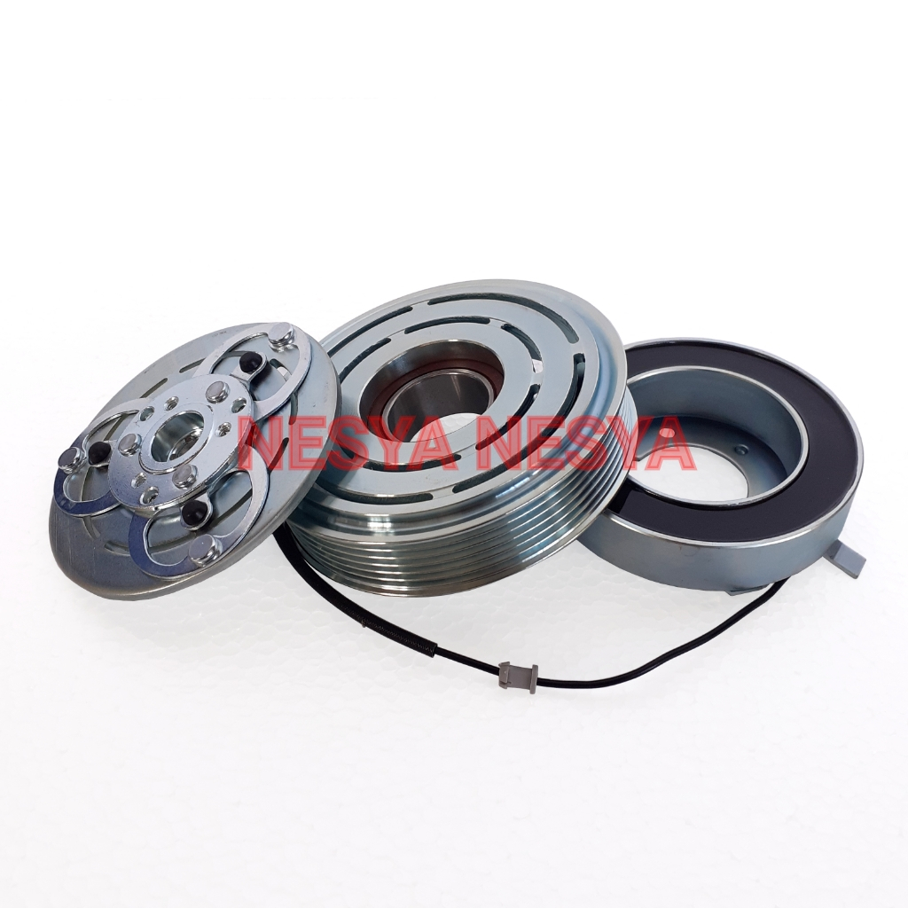 Magnet Magnit Clutch Clat Klat Pulley Pully Puly Puli Compressor Compresor Kompressor Kompresor AC M