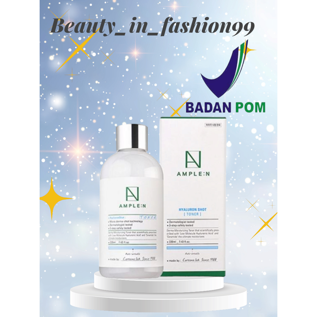 BPOM AMPLE:N/AMPLEN Hyaluron Shot Toner 220ml