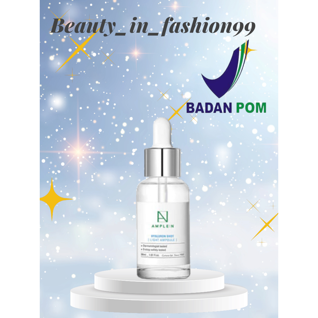 BPOM AMPLE:N/AMPLEN Hyaluron Shot Ampoule 30 ml