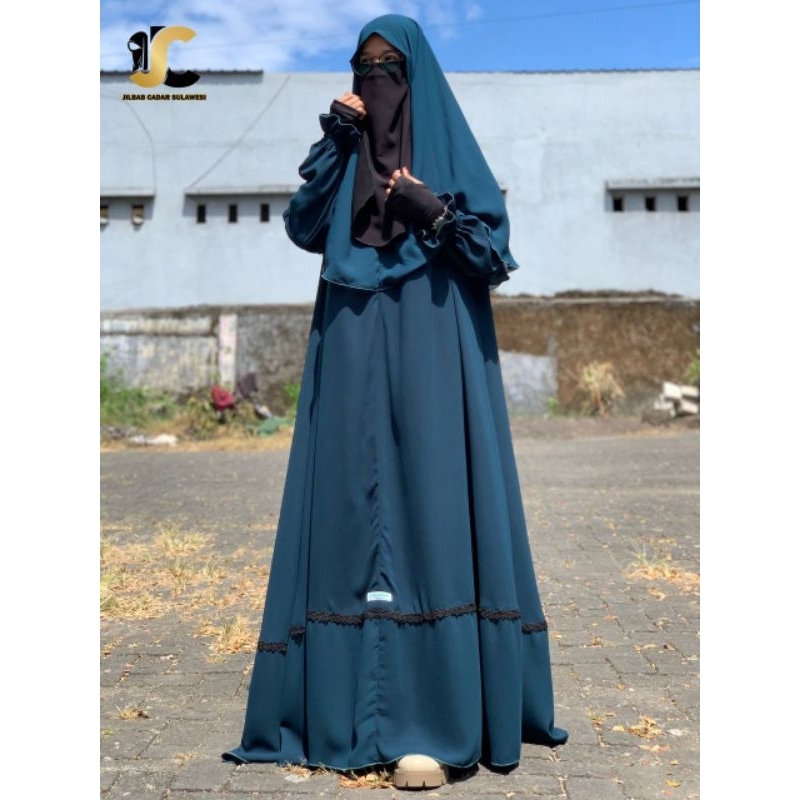 Long Khimar Shabira Overhead-Khimar Semata Kaki-Khimar cantik - Khimar Purdah
