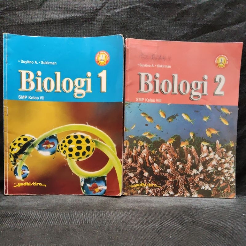 Buku Biologi kelas 7, 8, VII, VIII, SMP, Yudhistira, KTSP 2006, Suyitno A, Sukirman.