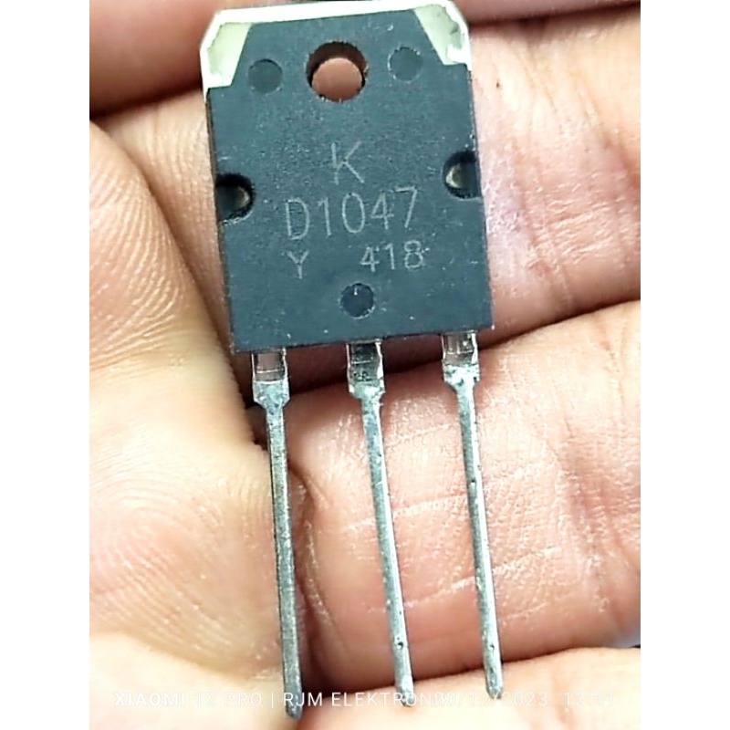 transistor audio D1047 original