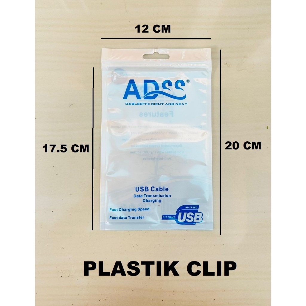 

PLASTIK CLIP UK 12X20CM 12 X 20 CM COCOK UNTUK ACC HP UNTUK PACKING HEADSET UNTUK KEMASAN PRODUK MURAH