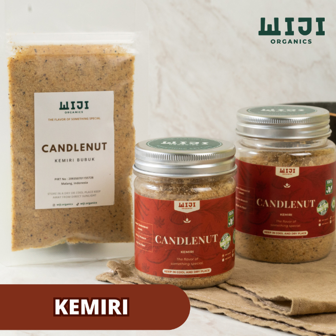 

Candlenut Powder | Kemiri Bubuk Ground Bumbu Organik Premium - MED 30gr