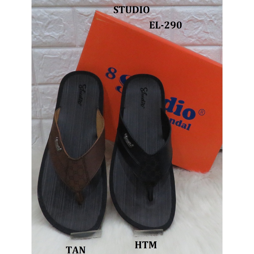SANDAL PRIA KULIT MEREK STUDIO ART EL-290 RP 334.900 BRAND ORIGINAL