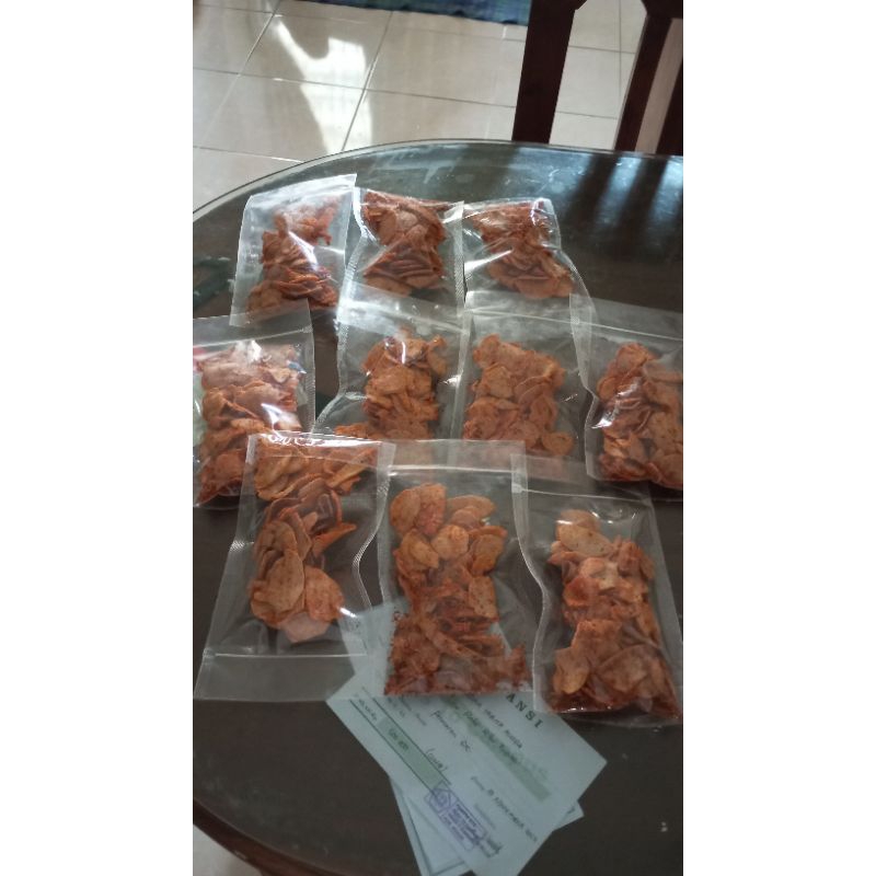 

basreng pedas daun jeruk