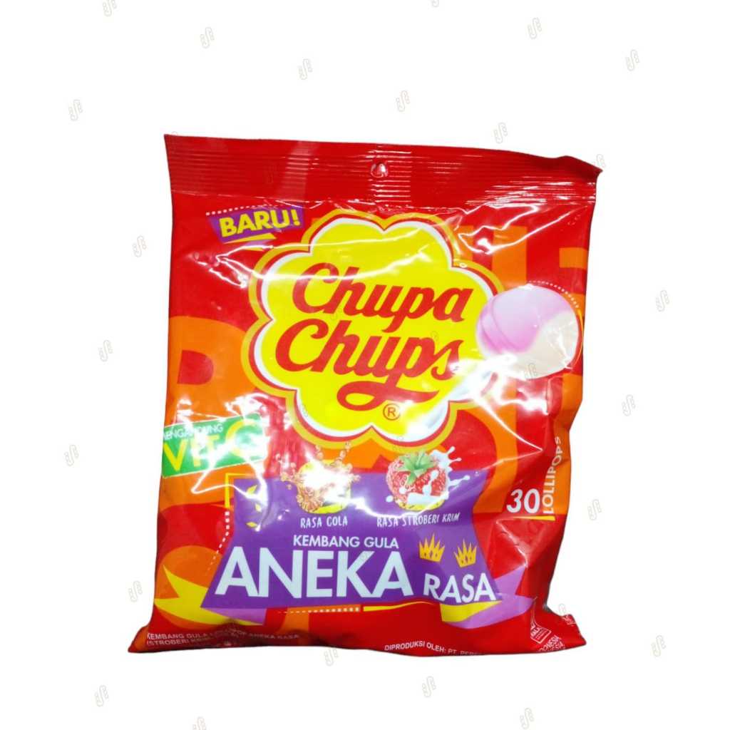 

Chupa Chup Lolipop Refill Bag 9gr - Pak Isi 30 Pcs