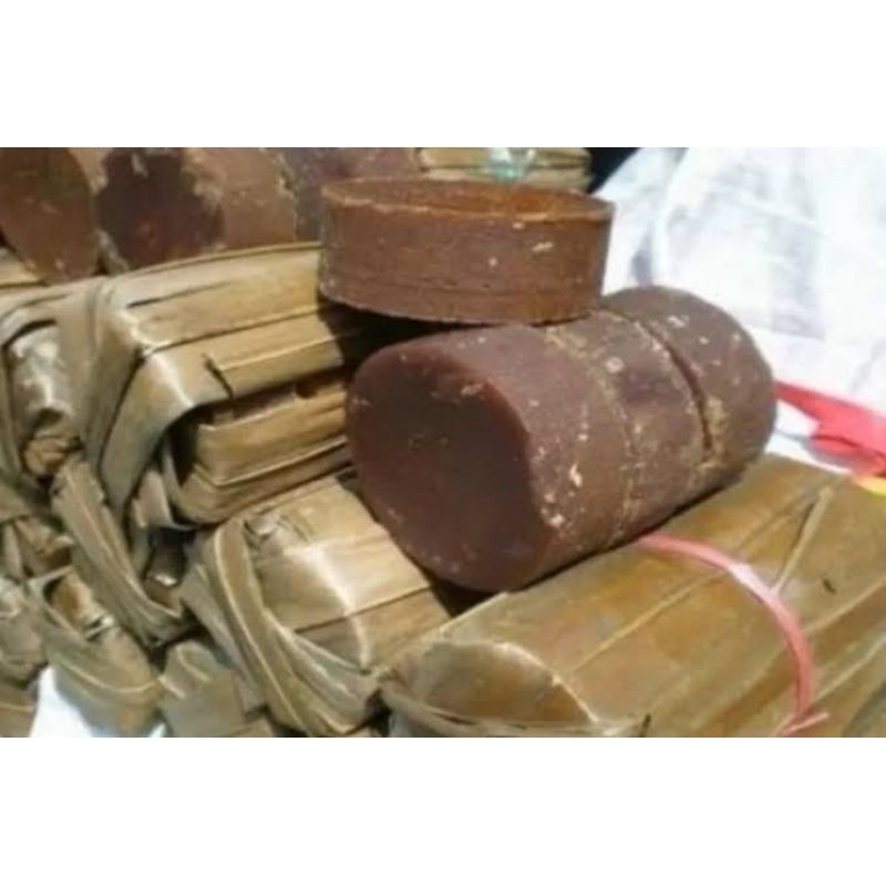 

Gula Aren/Gula merah /gula Kawung asli original(di bungkus dengan daun kelapa kering)