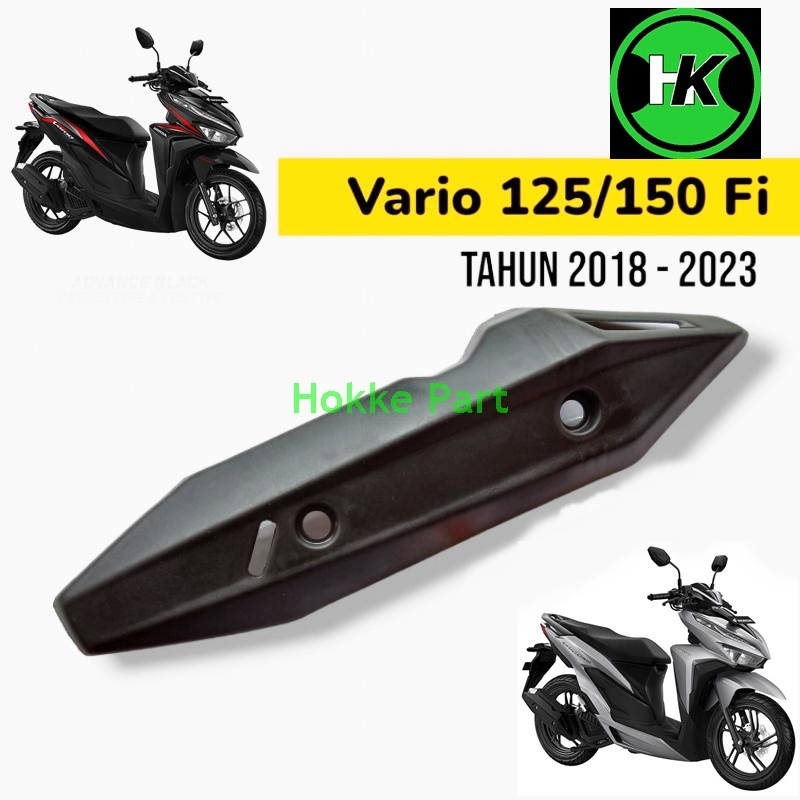 Cover Knalpot Motor Vario 125 New - Vario 150 New Tahun 2018 2019 2020 2021 2022