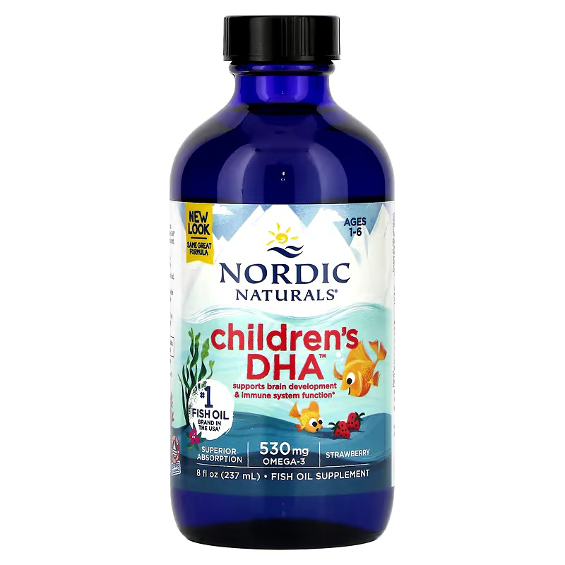 NORDIC NATURALS CHILDREN DHA ARCTIC COD LIVER OIL 237ML