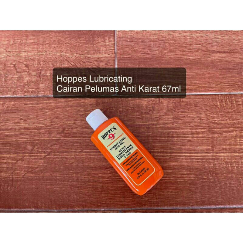 hoppes lubricating oil - cairan pelumas lubricating oil - cairan perawatan - anti karat - made in us