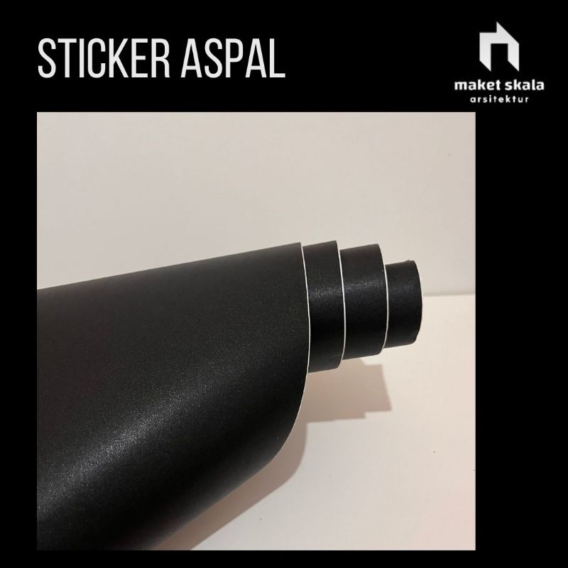 

Aspal / Aspalt sticker halus 40x50 cm