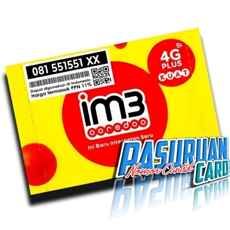 NOMOT CANTIK INDOSAT 11 DIGIT AAB AAB Free 9GB Jatim balinusra